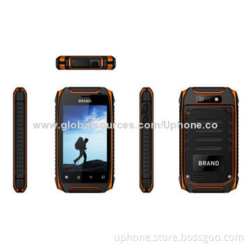 Water-resistant Mobile Phones with MTK6572A 1.2GHz Dual-core, Sized 122.5 x 68.8 x 16.3mm